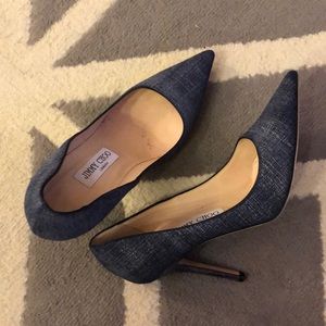 Jimmy Choo Abel Pump in Denim